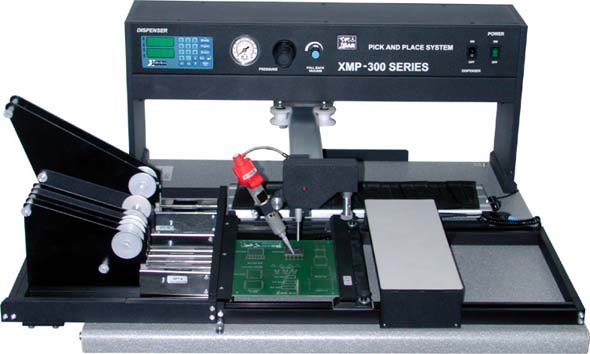 XMP-302D Manual Pick and Place System with Digital Dispenser